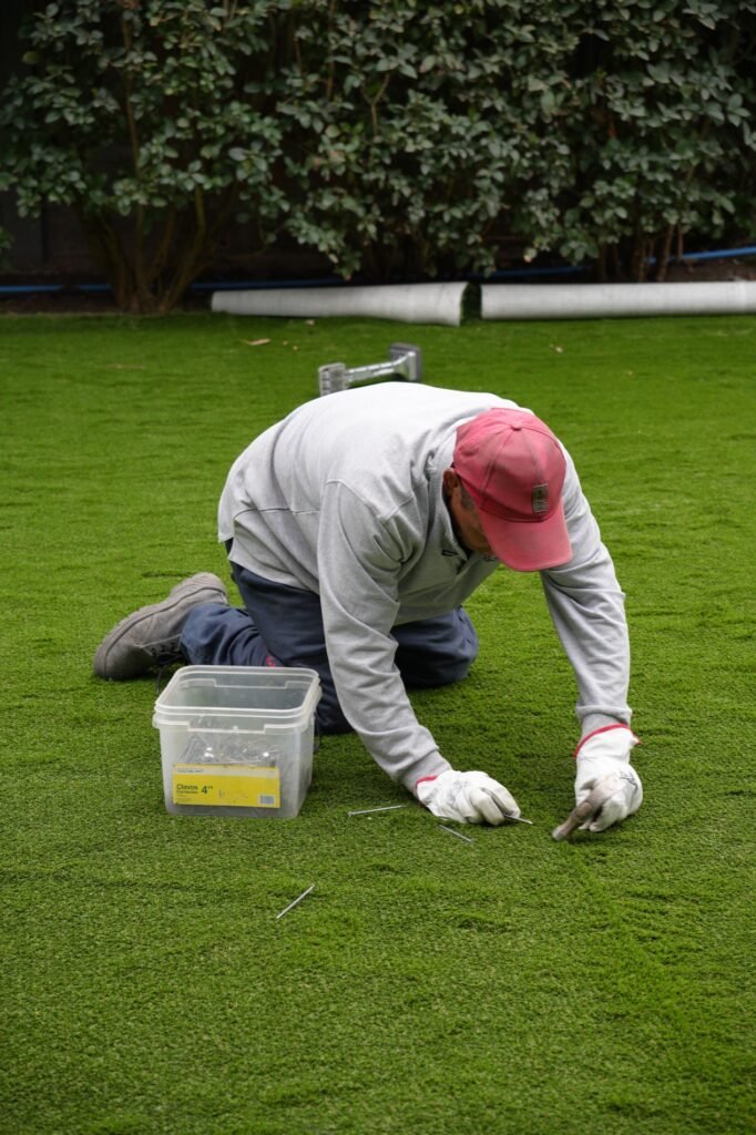 Proyecto MD – Instalación del pasto (pasto Amberley 38 mm)